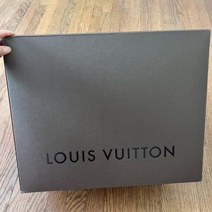 Louis Vuitton gift box and bag